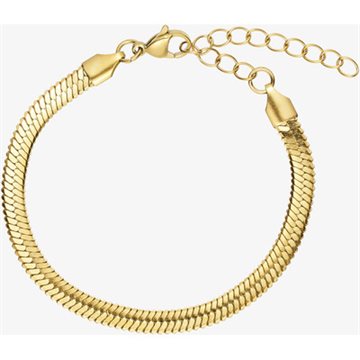 WOLFF JEWELRY KLEO BIG BRACLET 5MM GOLD - 1170